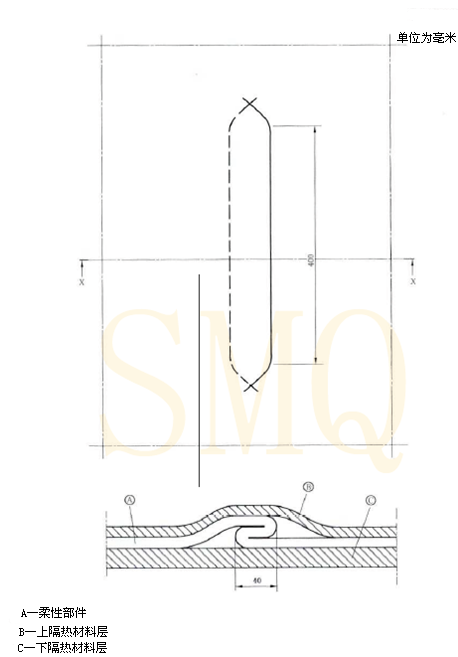 三层折叠试验布置图